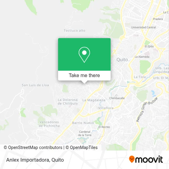 Anlex Importadora map