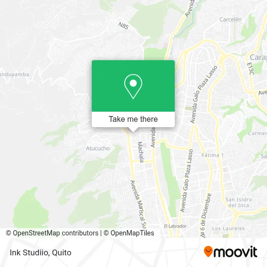 Ink Studiio map