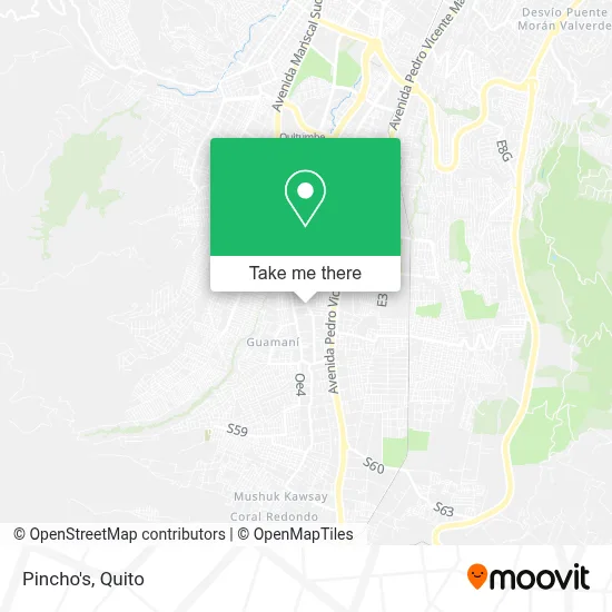 Pincho's map