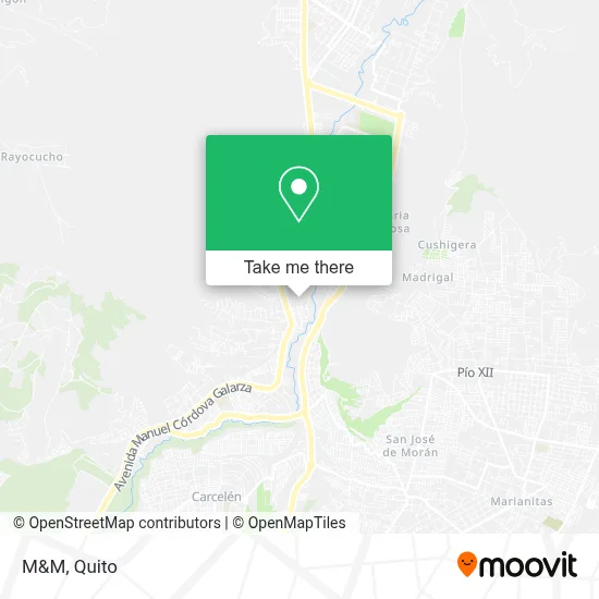 M&M map