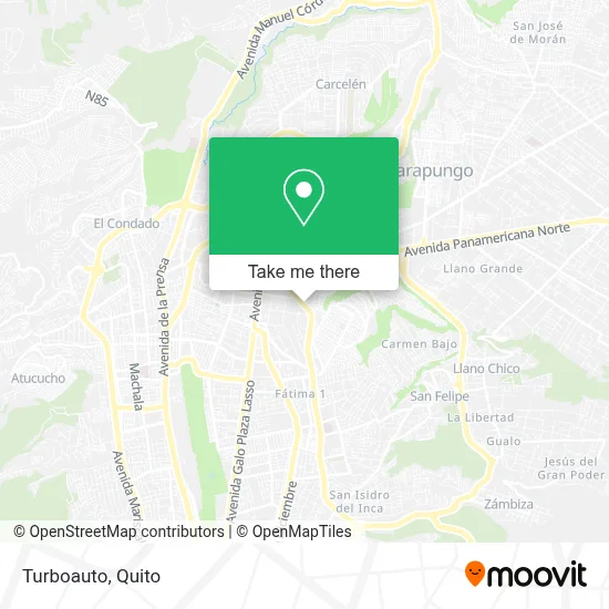 Turboauto map