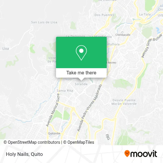 Holy Nails map