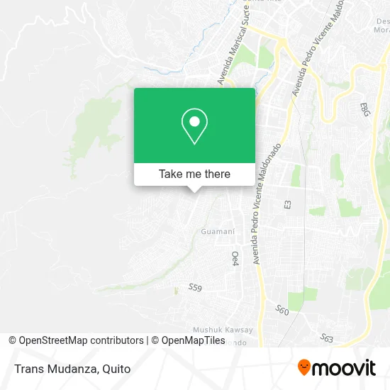 Trans Mudanza map