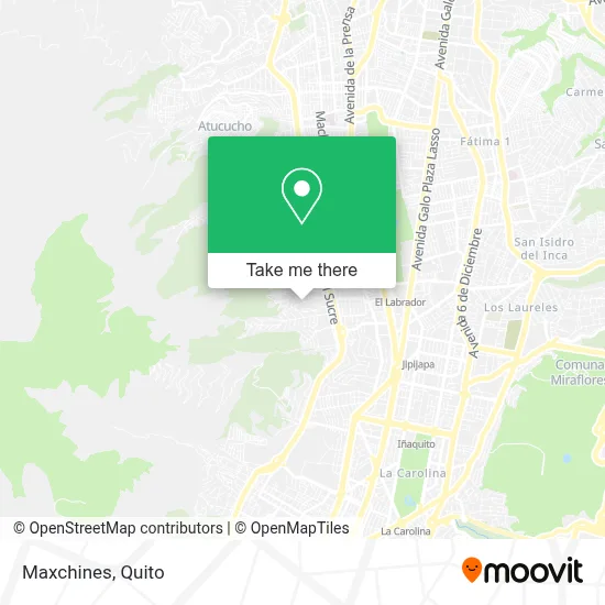 Maxchines map