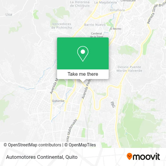 Automotores Continental map