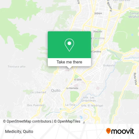Medicity map