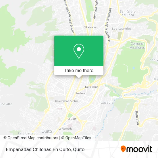 Empanadas Chilenas En Quito map