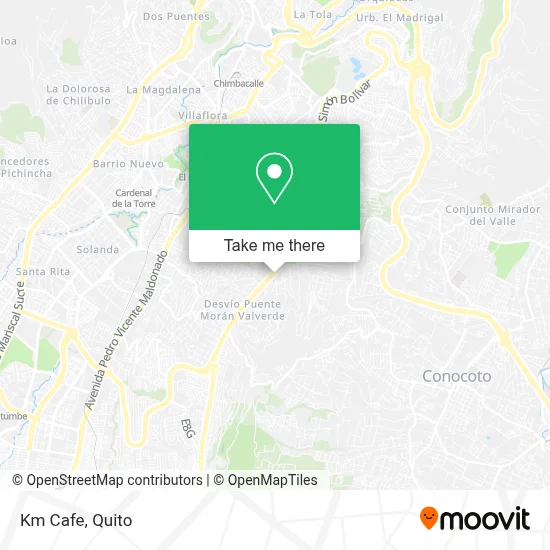 Km Cafe map