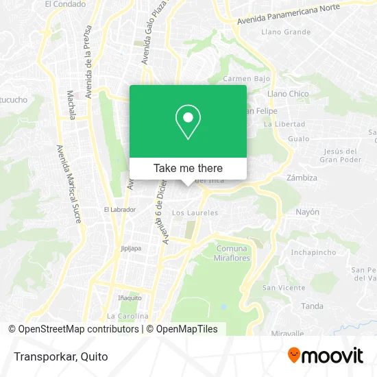 Transporkar map