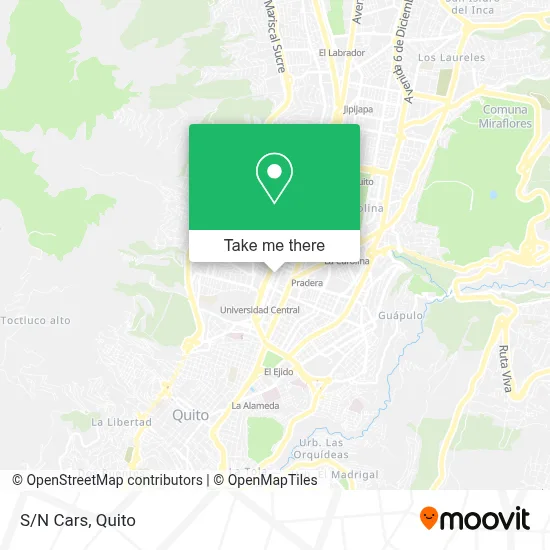 S/N Cars map