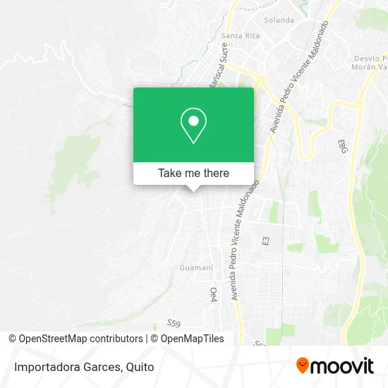 Importadora Garces map