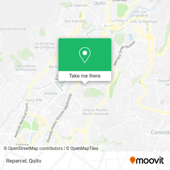 Reparcel map