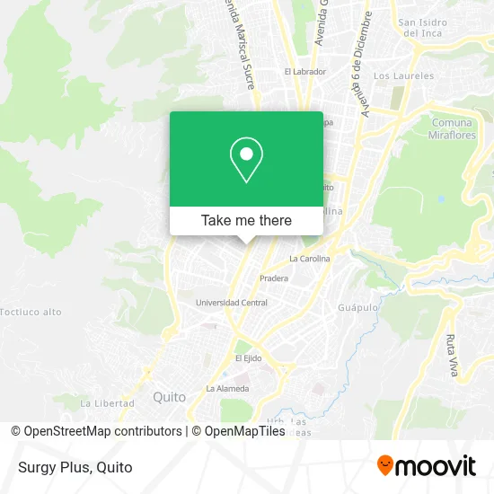 Surgy Plus map