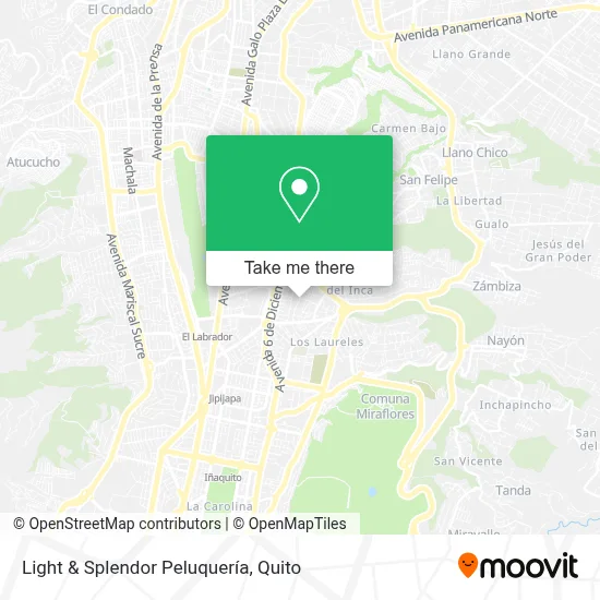 Light & Splendor Peluquería map