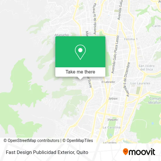 Fast Design Publicidad Exterior map