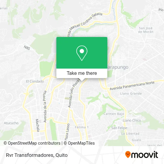 Rvr Transformadores map