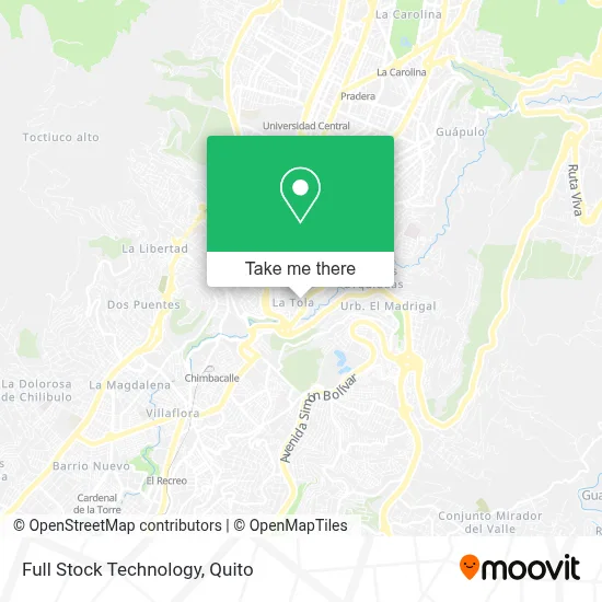 Full Stock Technology map