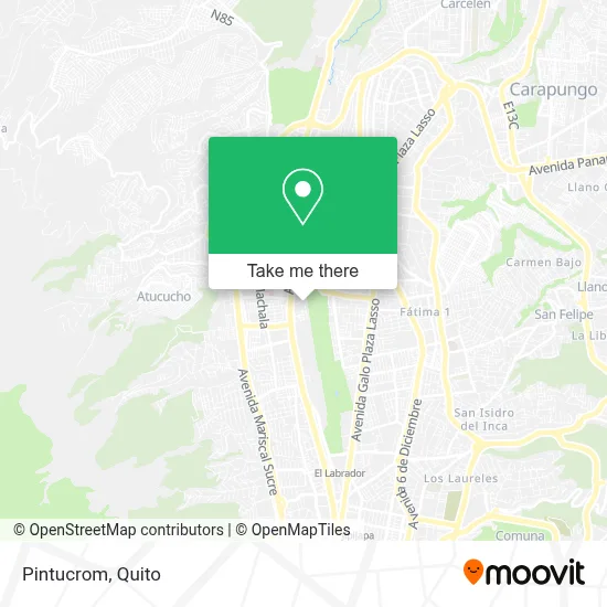 Pintucrom map