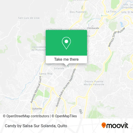 Candy by Salsa Sur Solanda map