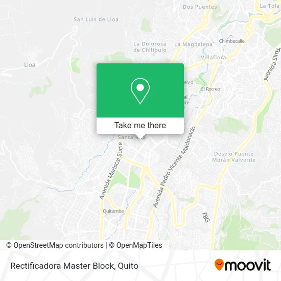 Rectificadora Master Block map