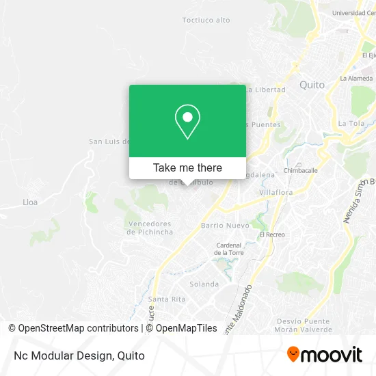 Mapa de Nc Modular Design