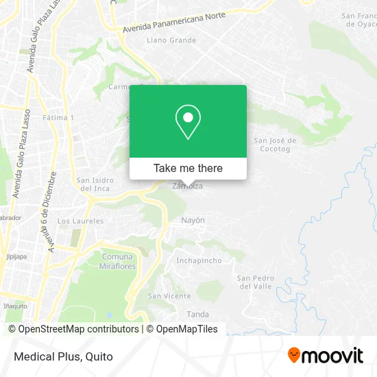 Medical Plus map