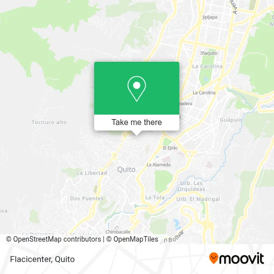 Flacicenter map