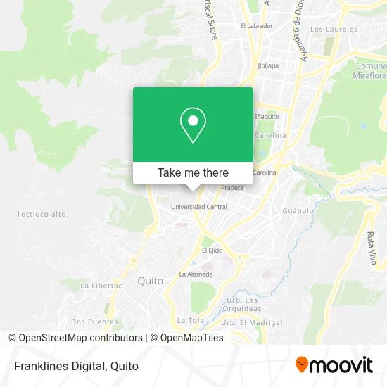 Franklines Digital map