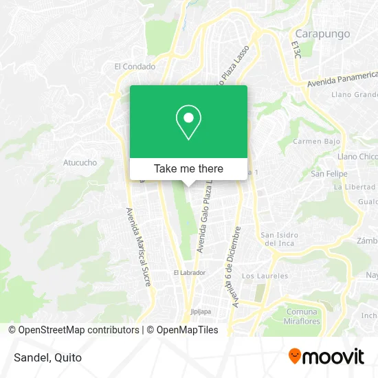 Sandel map
