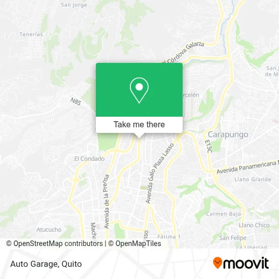 Auto Garage map