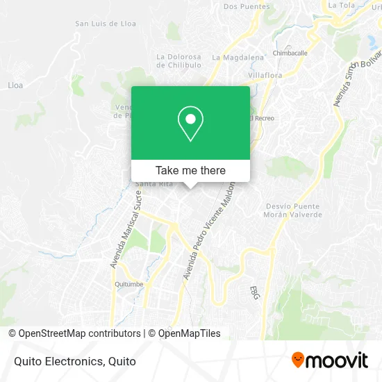 Quito Electronics map