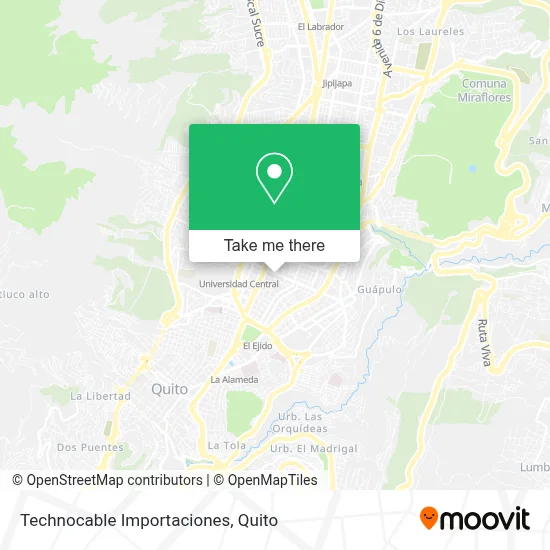 Technocable Importaciones map