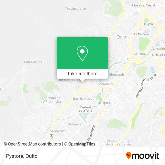 Pystore map