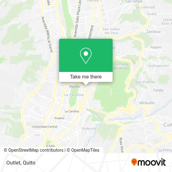 Outlet map