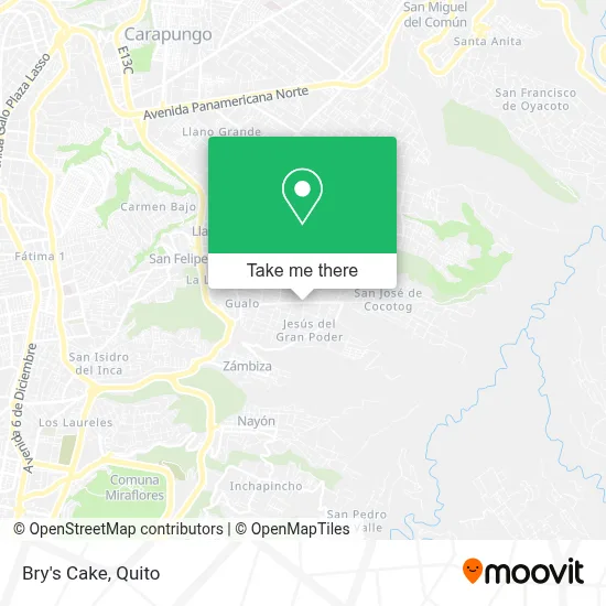 Bry's Cake map