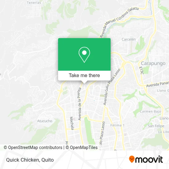 Quick Chicken map