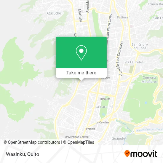 Wasinku map
