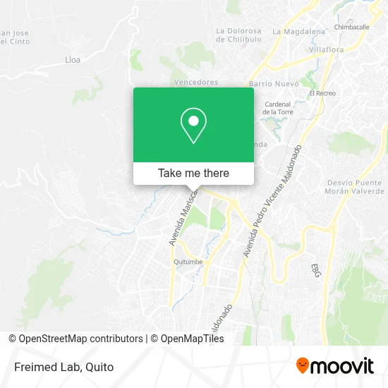 Freimed Lab map