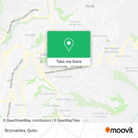 Brymantex map