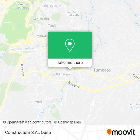 Constructum S.A. map