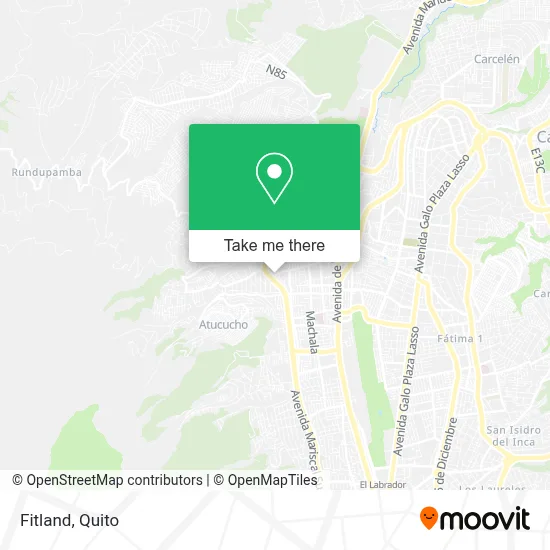 Fitland map