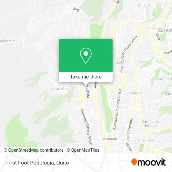 First Foot Podología map