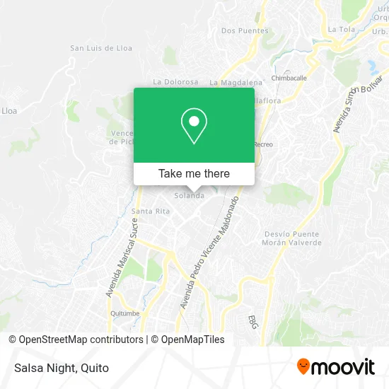 Salsa Night map