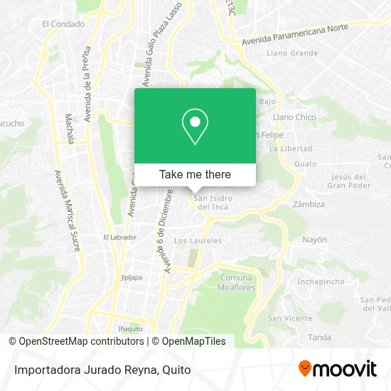 Importadora Jurado Reyna map