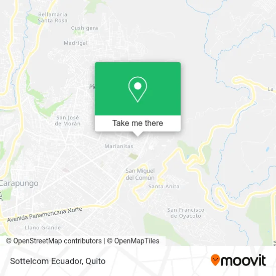 Sottelcom Ecuador map