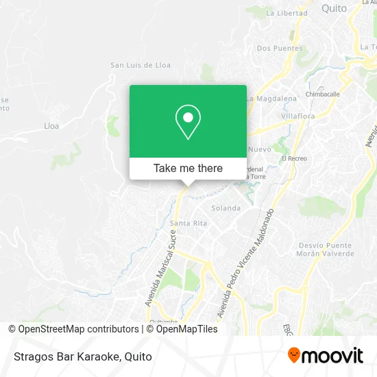 Stragos Bar Karaoke map