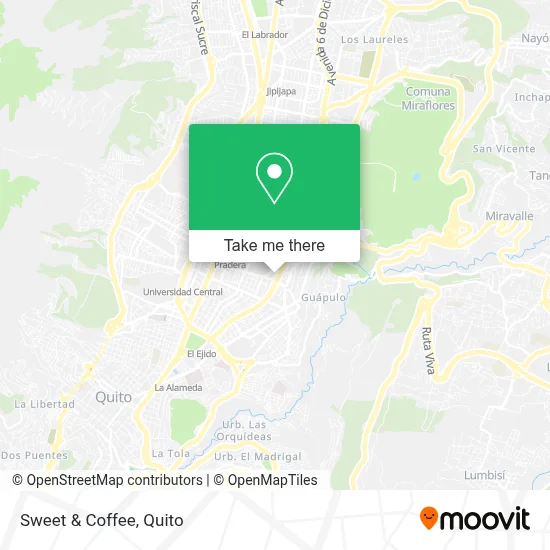 Sweet & Coffee map