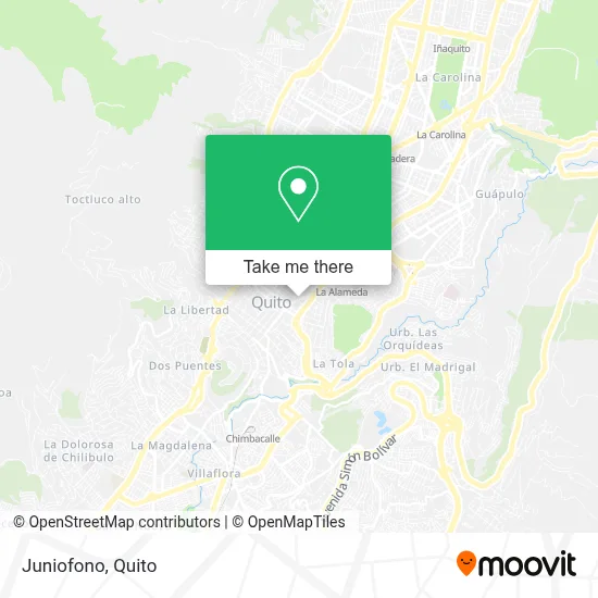 Juniofono map