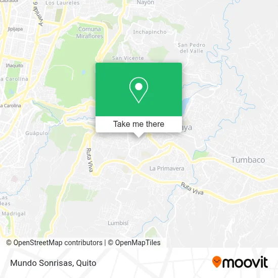 Mundo Sonrisas map