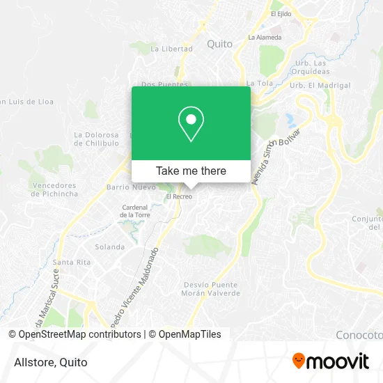 Allstore map
